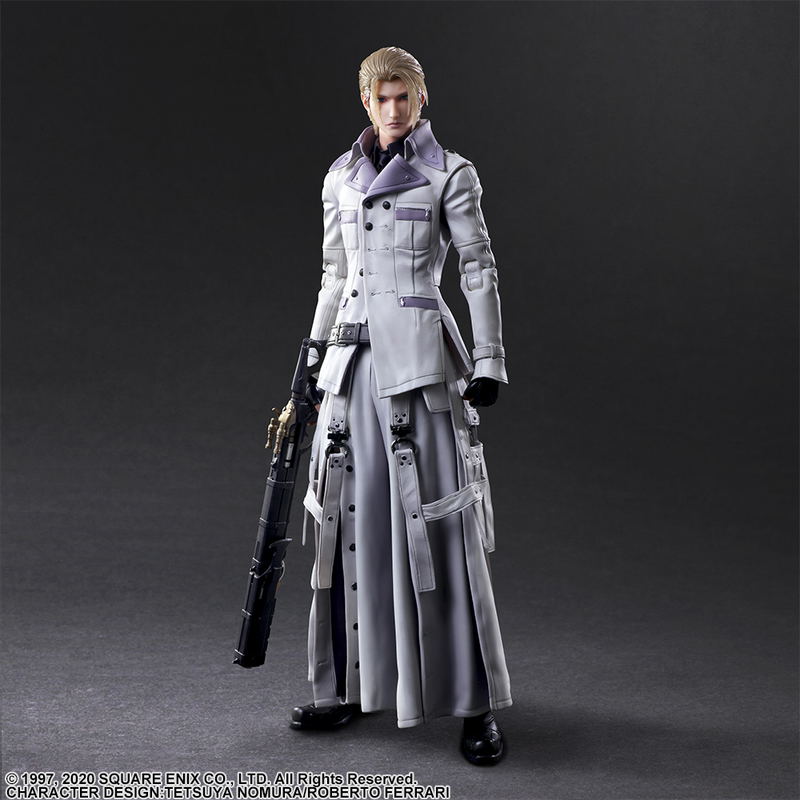 Final Fantasy VII Remake Play Arts Kai: Rufus Shinra image 2