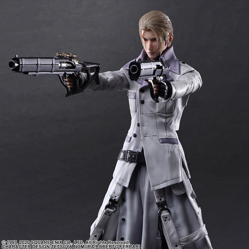 Final Fantasy VII Remake Play Arts Kai: Rufus Shinra image 6