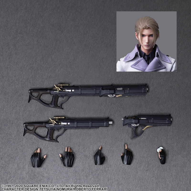 Final Fantasy VII Remake Play Arts Kai: Rufus Shinra image 8