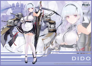 Azur Lane: TCG Universal Play Mat: Dido_