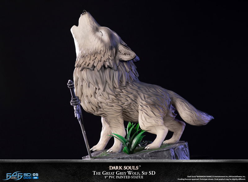Dark Souls PVC Painted Statue: The Great Grey Wolf Sif SD [Standard Edition] image 11