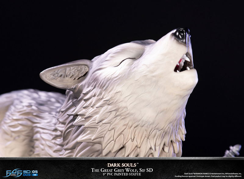 Dark Souls PVC Painted Statue: The Great Grey Wolf Sif SD [Standard Edition] image 14