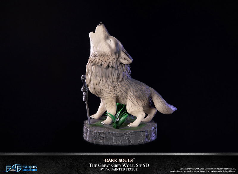 Dark Souls PVC Painted Statue: The Great Grey Wolf Sif SD [Standard Edition] image 19