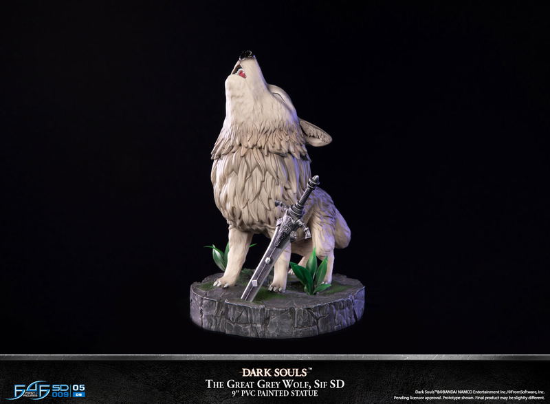 Dark Souls PVC Painted Statue: The Great Grey Wolf Sif SD [Standard Edition] image 20