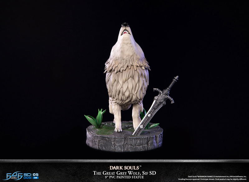 Dark Souls PVC Painted Statue: The Great Grey Wolf Sif SD [Standard Edition] image 21