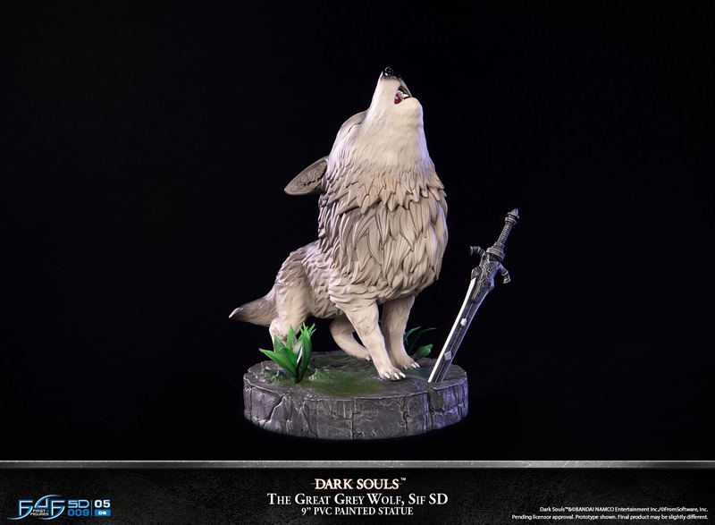 Dark Souls PVC Painted Statue: The Great Grey Wolf Sif SD [Standard Edition] image 22