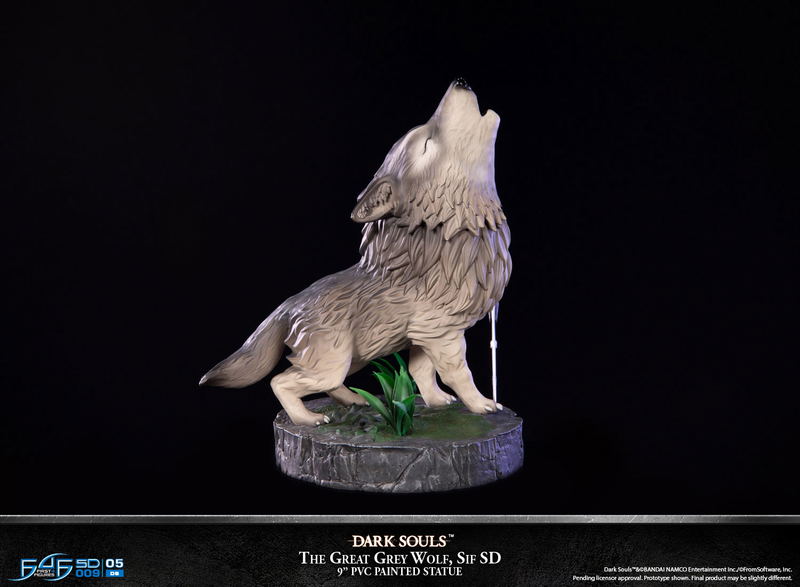 Dark Souls PVC Painted Statue: The Great Grey Wolf Sif SD [Standard Edition] image 23