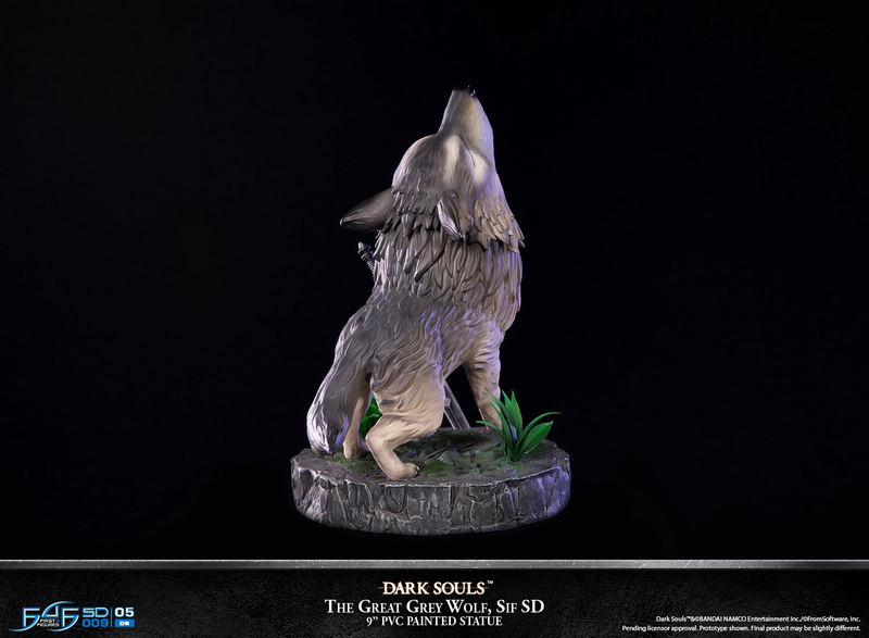 Dark Souls PVC Painted Statue: The Great Grey Wolf Sif SD [Standard Edition] image 24