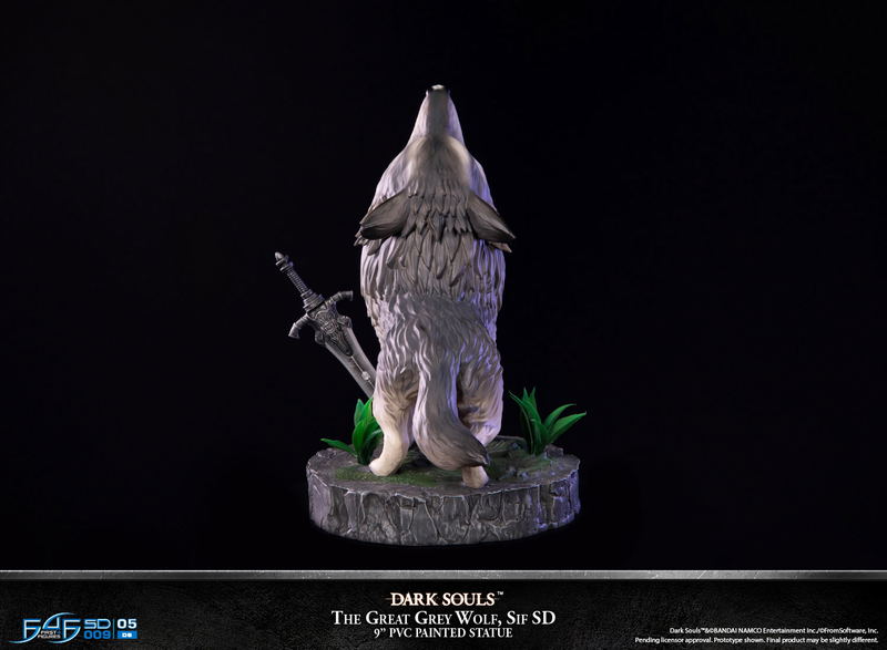 Dark Souls PVC Painted Statue: The Great Grey Wolf Sif SD [Standard Edition] image 25