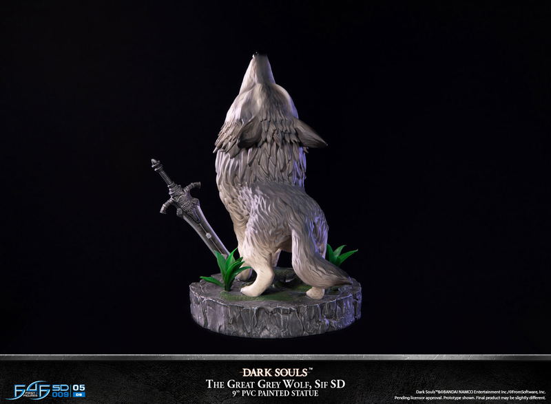Dark Souls PVC Painted Statue: The Great Grey Wolf Sif SD [Standard Edition] image 26