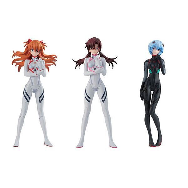 Evangelion 3.0+1.0 Thrice Upon a Time Gasha Portraits (Set of 9 Pieces) image 1