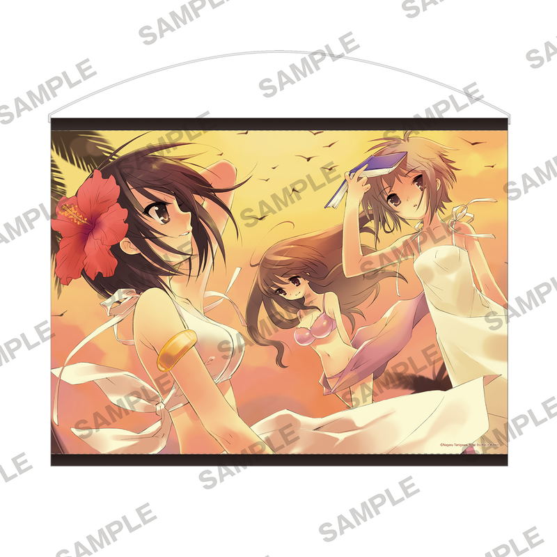 Haruhi Suzumiya Series: Summer Ver. -Sunset- B2 Wall Scroll image 1