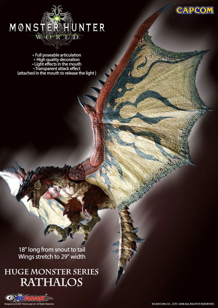 Monster Hunter World Huge Monster Series: Rathalos