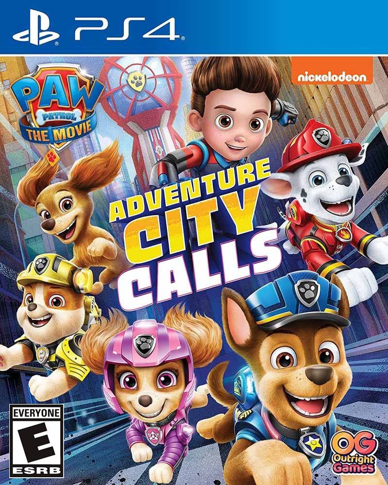 PAW Patrol City PlayStation 4 Movie: Adventure for The Calls