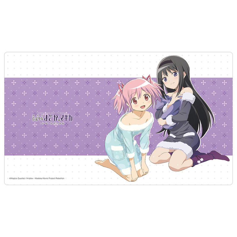 Puella Magi Madoka Magica The Movie: Rebellion - Madoka & Homura Room Wear Rubber Mat (Re-run) image 2
