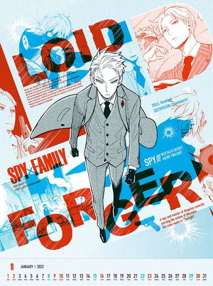 Spy x Family Comic Calendar 2022_