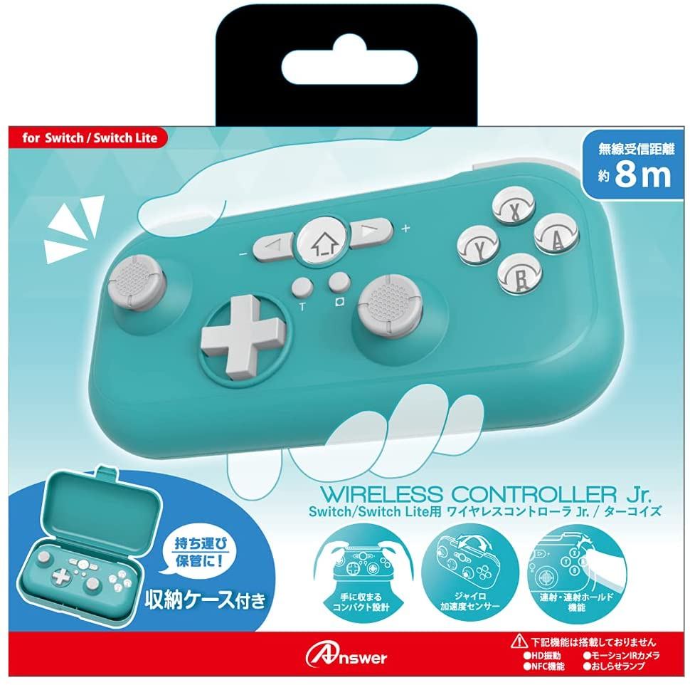 Wireless Controller Jr. for Nintendo Switch (Turquoise) for Nintendo Switch