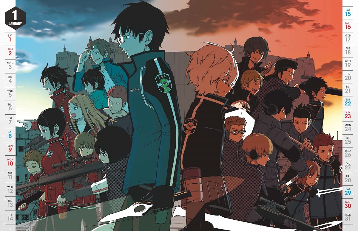 World Trigger - 2023 Anime Desktop Calendar