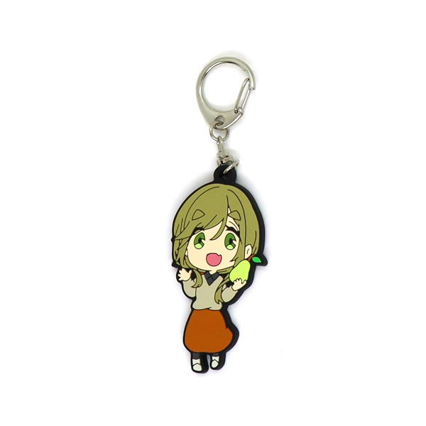Yurucamp SD Rubber Keychain: Inuyama Aoi image 1