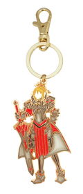 Fate/Grand Order -Divine Realm of the Round Table: Camelot - Mordred Stained Glass Style Keychain thumbnail 1