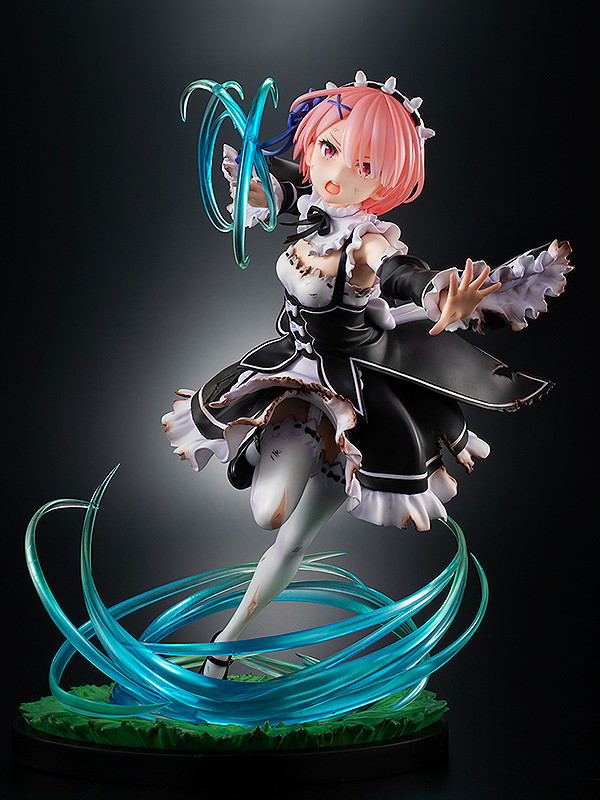 KD Colle Re:Zero - Starting Life in Another World 1/7 Scale Pre-Painted Figure: Ram Battle with Roswaal Ver. image 2