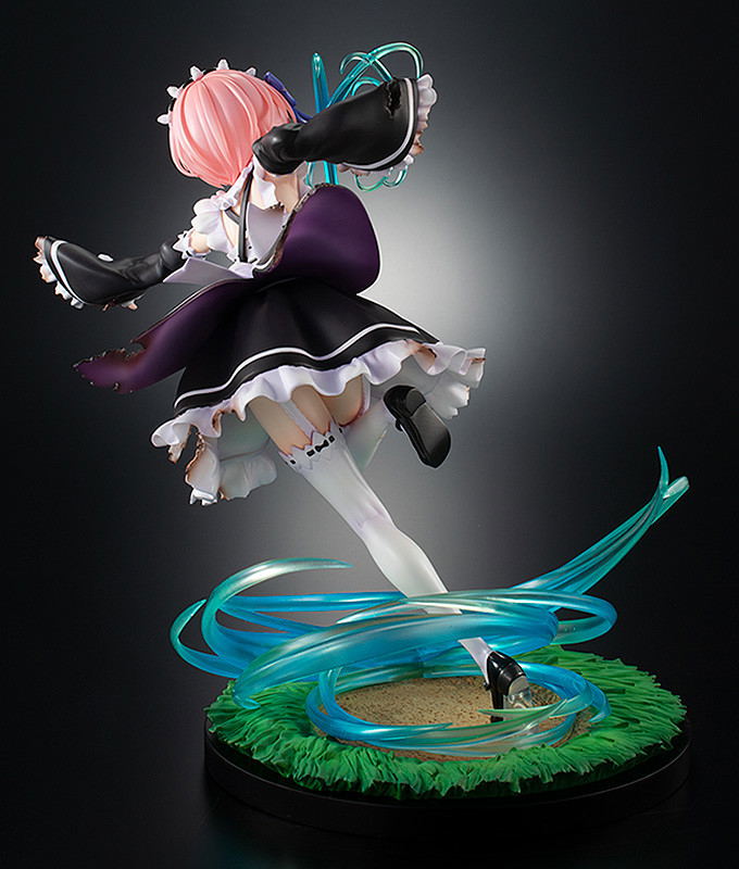 KD Colle Re:Zero - Starting Life in Another World 1/7 Scale Pre-Painted Figure: Ram Battle with Roswaal Ver. image 5
