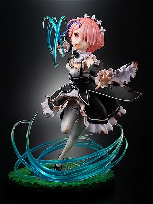 KD Colle Re:Zero - Starting Life in Another World 1/7 Scale Pre-Painted Figure: Ram Battle with Roswaal Ver.