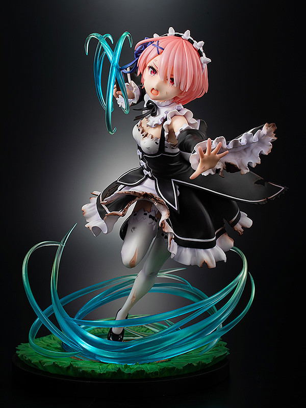 KD Colle Re:Zero - Starting Life in Another World 1/7 Scale Pre-Painted Figure: Ram Battle with Roswaal Ver. image 8