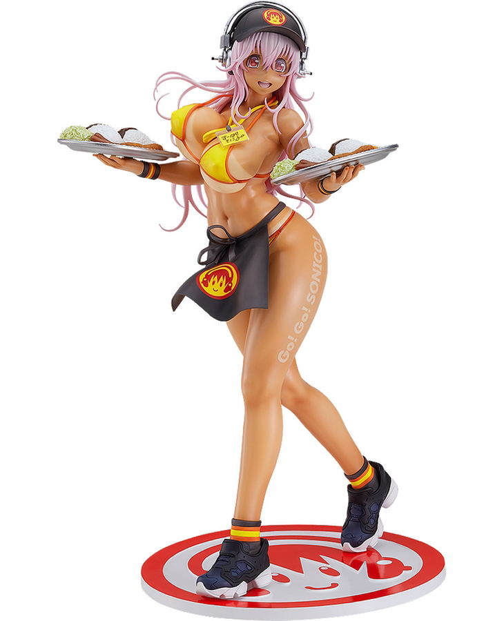 SoniAni Super Sonico The Animation 1/6 Scale Pre-Painted Figure: Super Sonico Bikini Waitress Ver. image 1