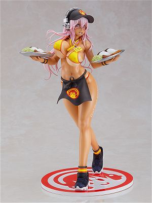 SoniAni Super Sonico The Animation 1/6 Scale Pre-Painted Figure: Super Sonico Bikini Waitress Ver.