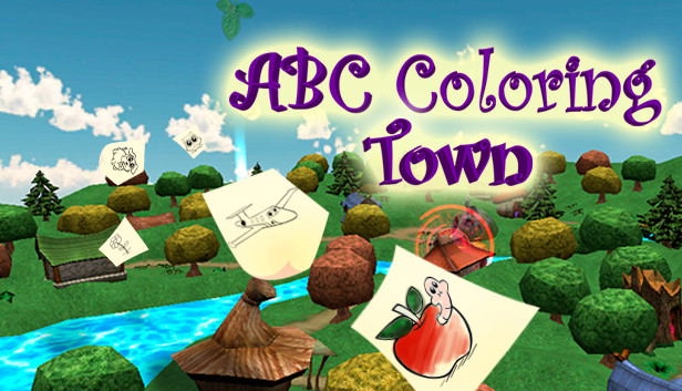 ABC Coloring Town STEAM digital — Import Game Deal
