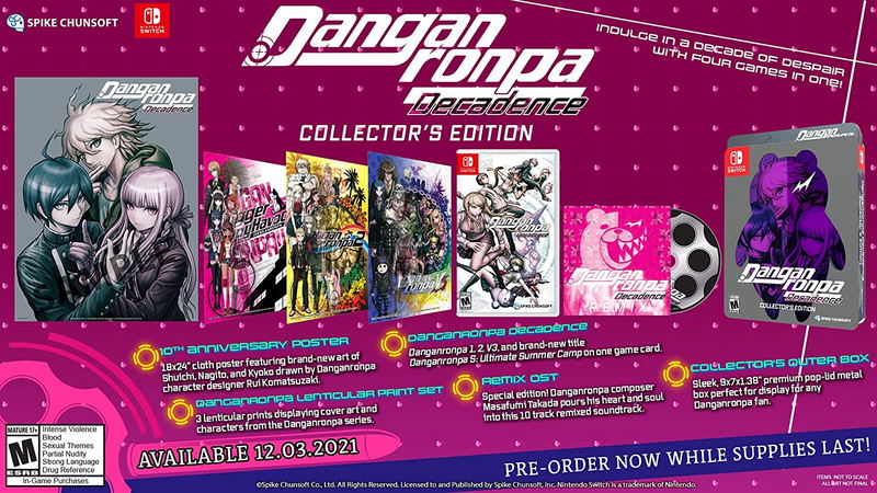 Danganronpa Decadence [Collector's Edition] image 1