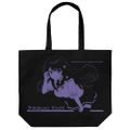 Osamake: Romcom Where The Childhood Friend Won't Lose - Shirokusa Kachi Large Tote Bag Black thumbnail 1