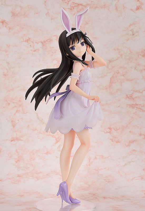 Puella Magi Madoka Magica The Movie Rebellion 1/4 Scale Pre-Painted Figure: Homura Akemi Rabbit Ears Ver. [GSC Online Shop Exclusive Ver.] image 2