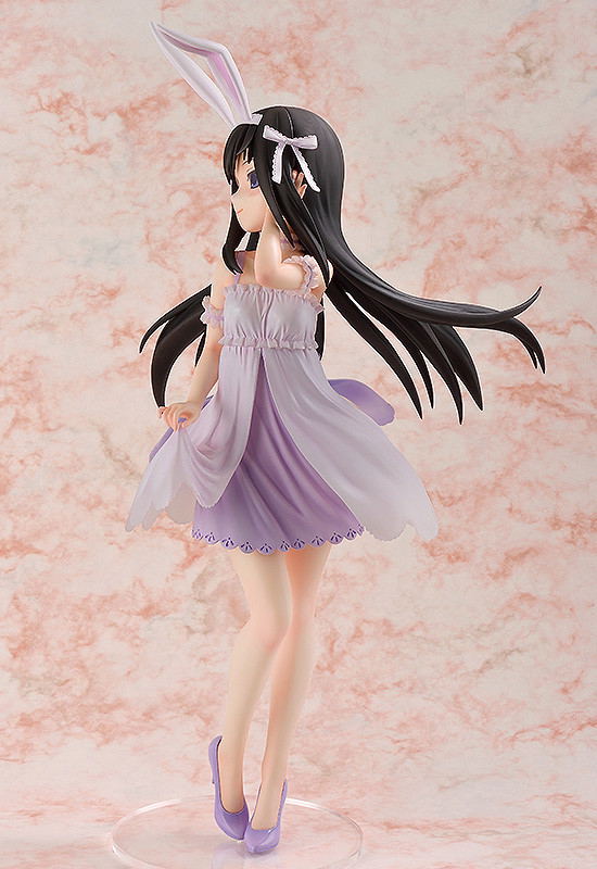 Puella Magi Madoka Magica The Movie Rebellion 1/4 Scale Pre-Painted Figure: Homura Akemi Rabbit Ears Ver. [GSC Online Shop Exclusive Ver.] image 3