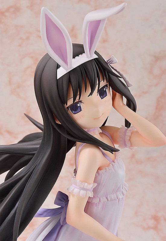 Puella Magi Madoka Magica The Movie Rebellion 1/4 Scale Pre-Painted Figure: Homura Akemi Rabbit Ears Ver. [GSC Online Shop Exclusive Ver.] image 9