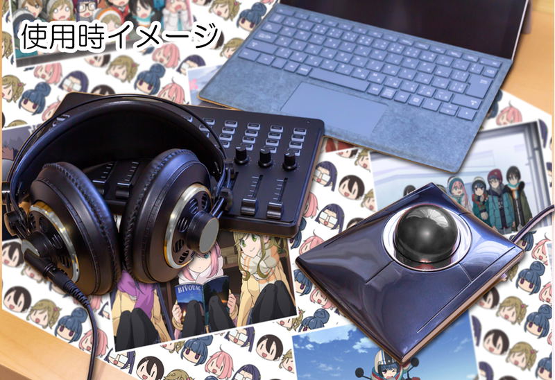 Yurucamp: Icon Gaming Mouse Pad image 3