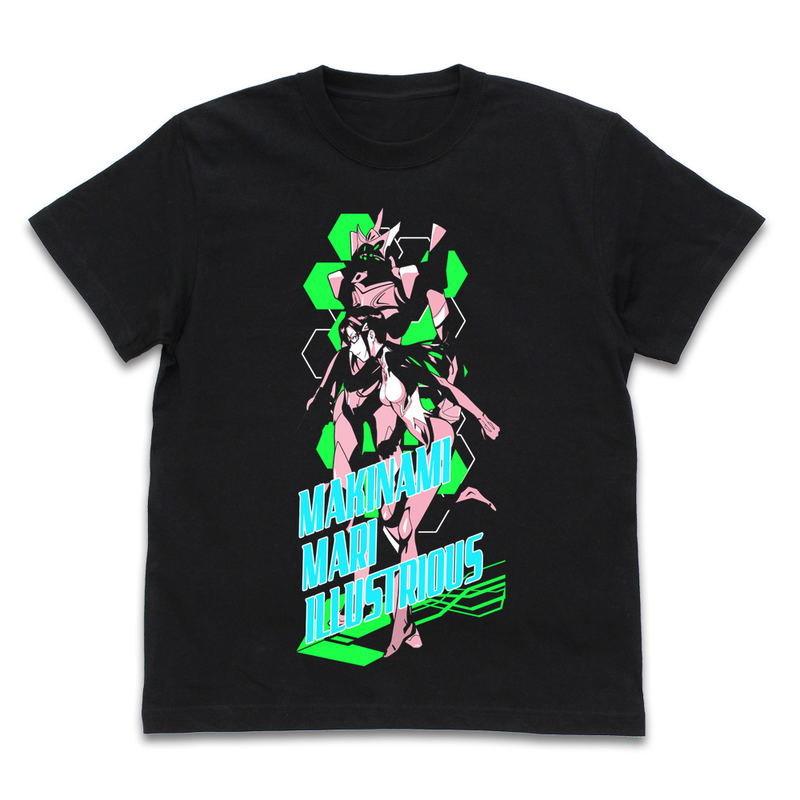 Evangelion - Mali & Unit 8 T-shirt Black (S Size) image 1