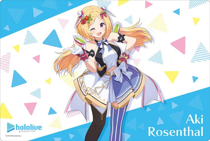 Hololive Production Aki Rosenthal Hololive 1st Fes. Non Stop Story Ver. - Bushiroad Rubber Mat Collection V2 Vol. 59 image 1
