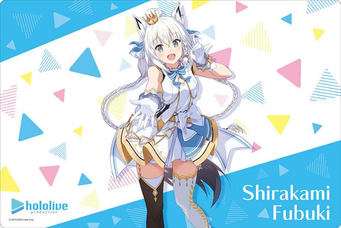 Hololive Production Shirakami Fubuki Hololive 1st Fes. Non Stop Story Ver. - Bushiroad Rubber Mat Collection V2 Vol. 61 image 1