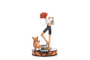 Cowboy Bebop Resin Painted Statue: Ed and Ein [Standard Edition]