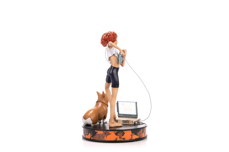 Cowboy Bebop Resin Painted Statue: Ed and Ein [Standard Edition] image 6