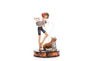 Cowboy Bebop Resin Painted Statue: Ed and Ein [Standard Edition]