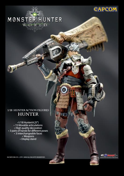 Monster Hunter World 1/18 Scale Action Figure: Hunter image 3
