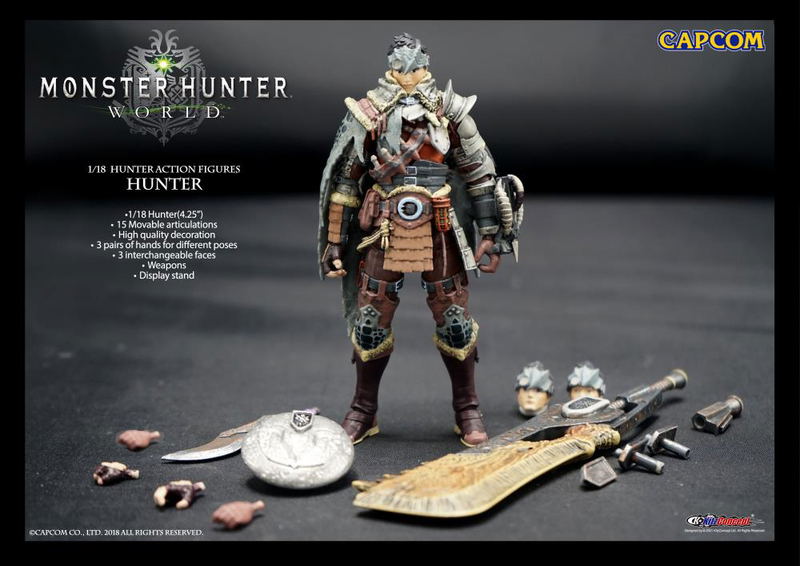 Monster Hunter World 1/18 Scale Action Figure: Hunter image 5