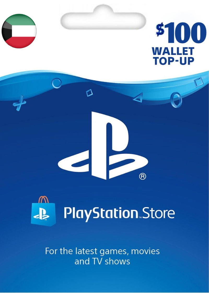 PSN Card 100 USD | Playstation Network Kuwait <span class="ext ext_digital">digital</span> image 1