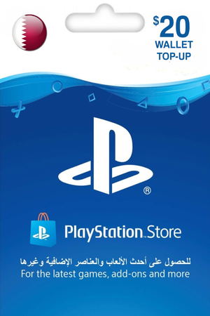 PSN Card 20 USD | Playstation Network Qatar_