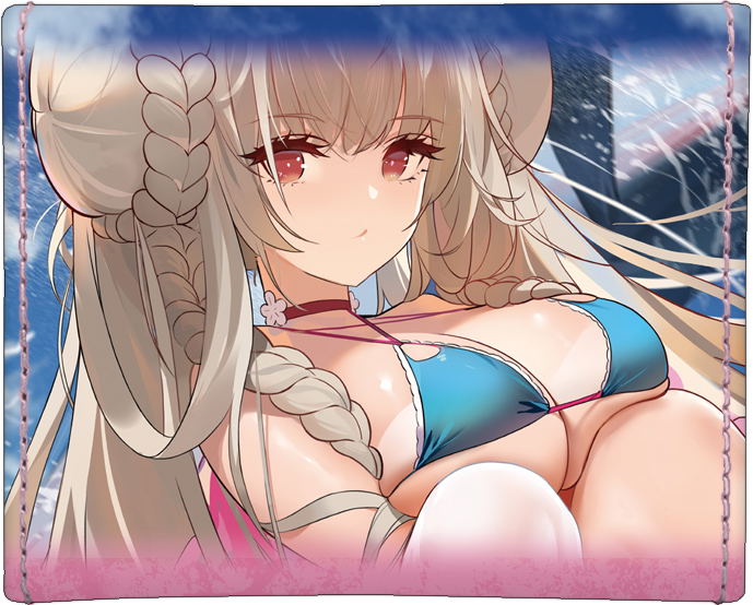 Azur Lane Formidable Swimwear Ver. Synthetic Leather Deck Case image 3