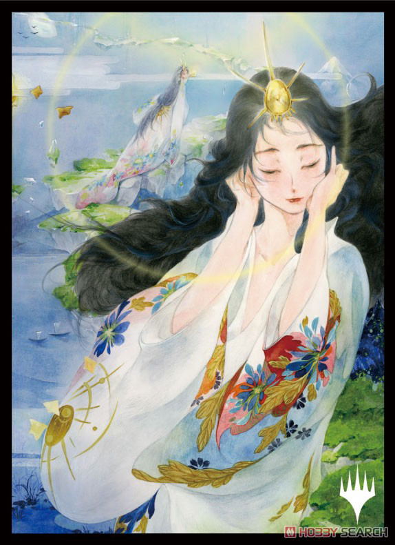 Magic: The Gathering Players Card Sleeve - Strixhaven: School Of Mages Japanese Painting Mystic Archive Mind's Desire (MTGS-165) image 1