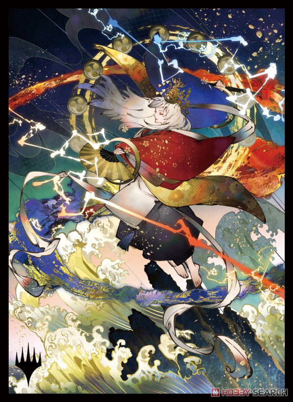 Magic: The Gathering Players Card Sleeve - Strixhaven: School Of Mages Japanese Painting Mystic Archive Electrolyze (MTGS-168) image 1